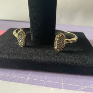 Kendra Scott Elton Silver Cuff Bracelet